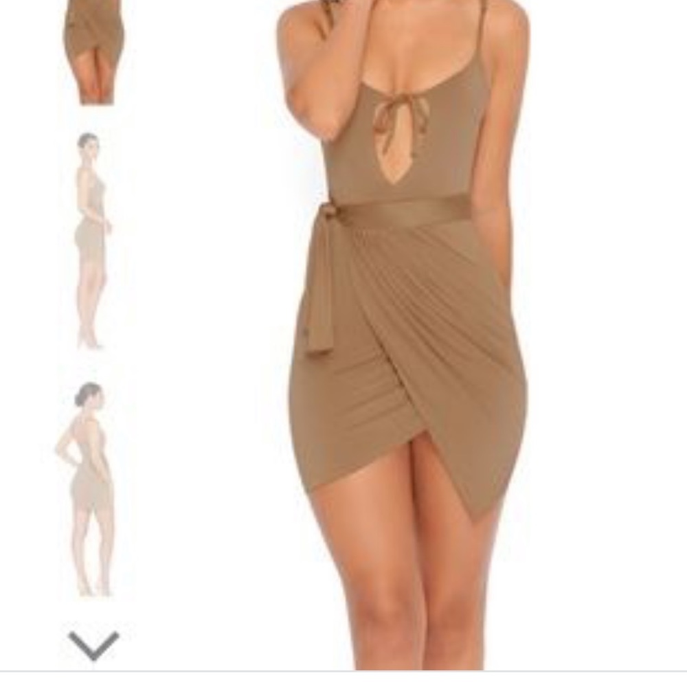 Mini Oh Polly wrap dress NEVER WORN*